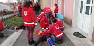 Trening za članove ŽIT-a iz prve pomoći u Vodicama u Istri