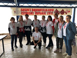 Susret darivatelja krvi Istarske županije