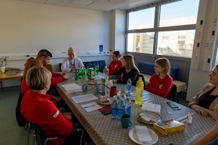 Posjet Odjelu za transfuzijsku medicinu, Opće bolnice Pula